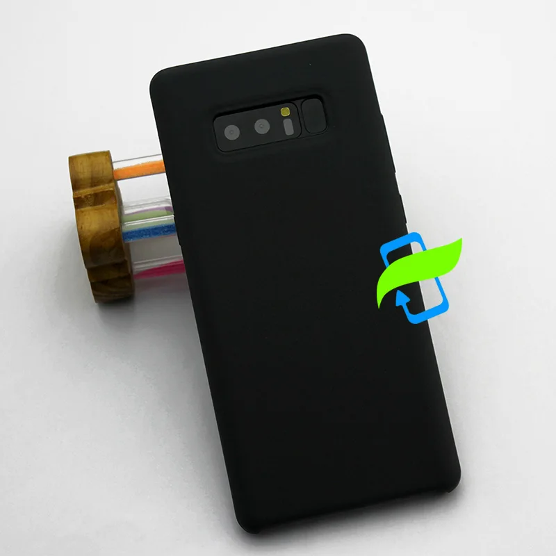Новый чехол для Samsung Galaxy Note 9 защитный из жидкого силикона SAMSUNG 8 N950 N960 силиконовый