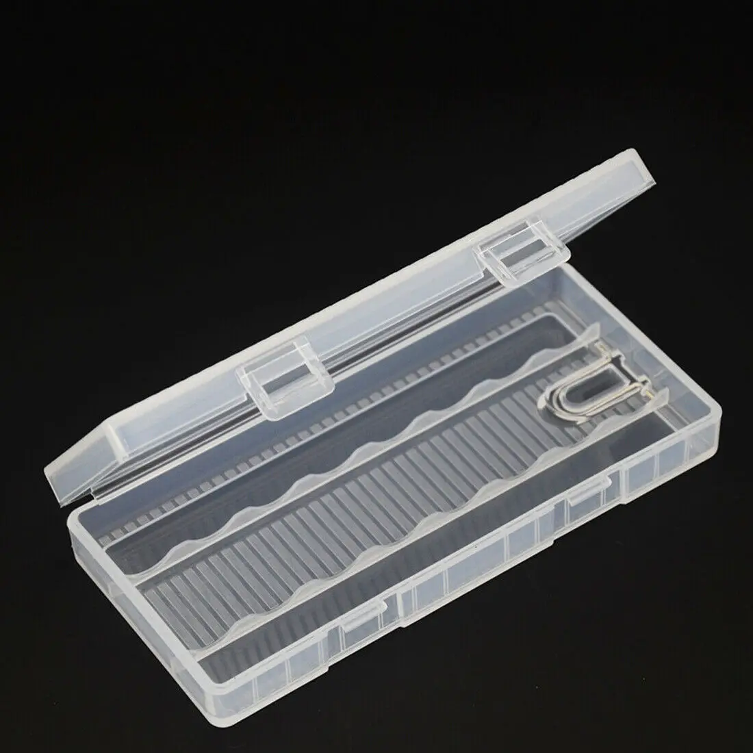 

1 шт. Пластик прозрачный 8 батареек АА Защита Для Хранения Чехол держатель коробка с одной главной балкой с крючком