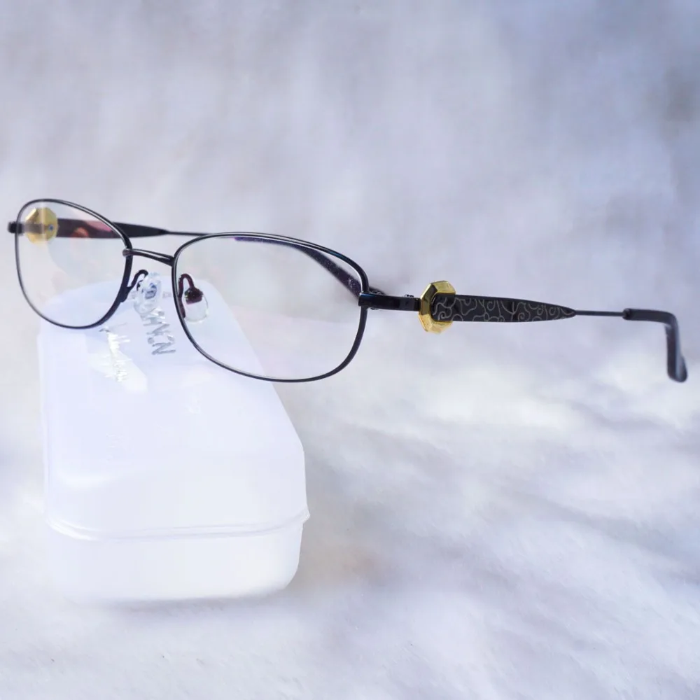 2017 женские очки в ретро стиле оправа для очков прозрачные линзы сплав роскошные