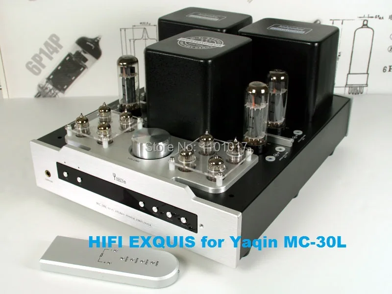 YAQIN MS 30L EL34 двухтактный ламповый усилитель HIFI EXQUIS 6CA7 лампа Интегрированный для