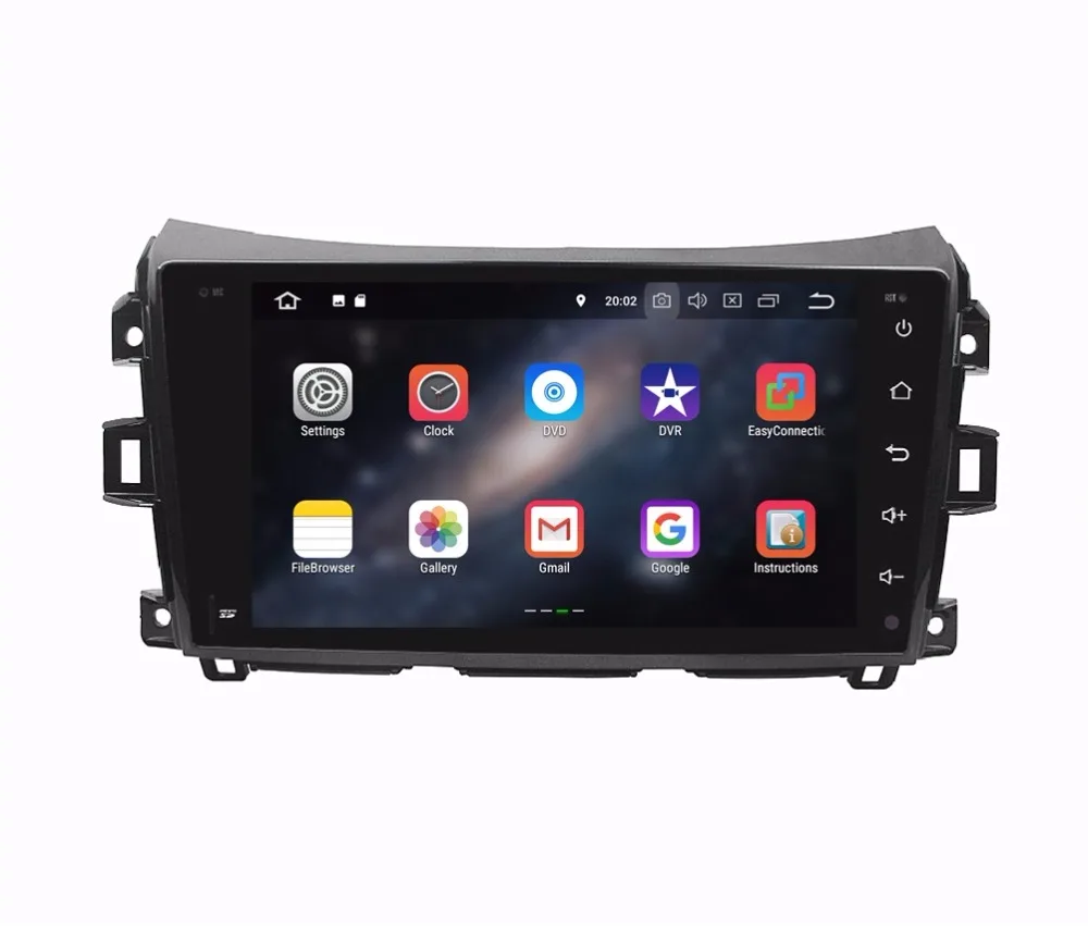 1024*600 9 &quotчетырехъядерный Android 8 1 автомобильный аудио dvd плеер для Nissan Navara 2016