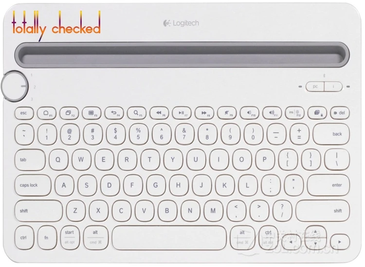 Чехол для клавиатуры Logitech K480 водонепроницаемый пылезащитный Прозрачный чехол