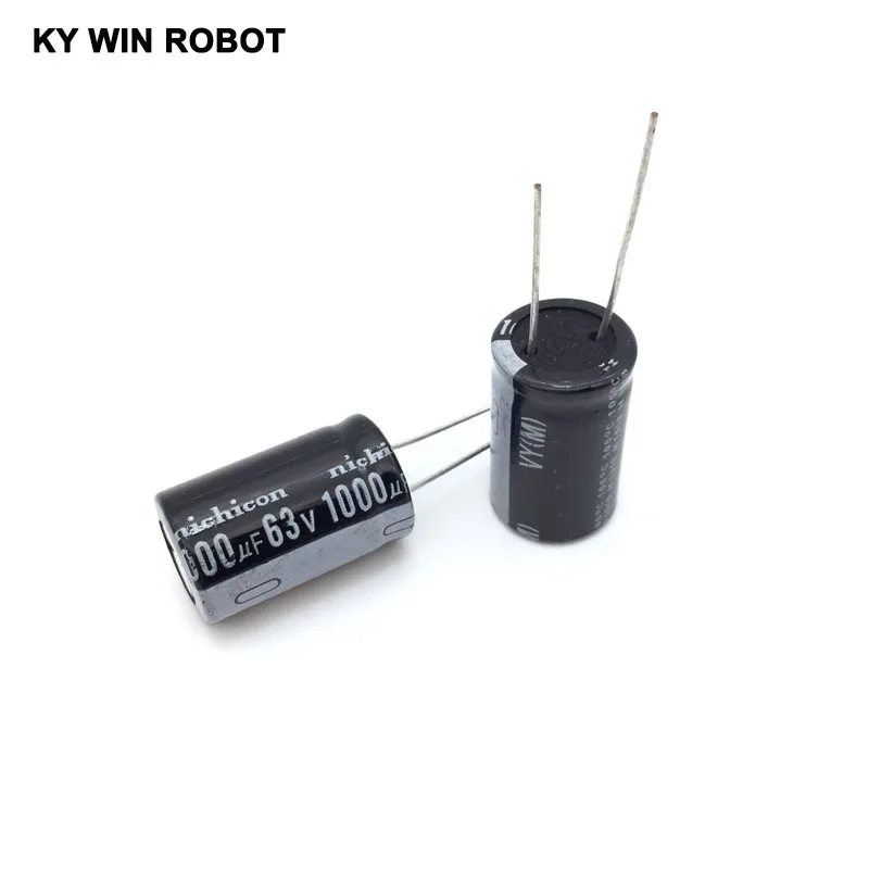 5 шт./лот, алюминиевый электролитический конденсатор 63 V/1000 мкФ 63 V/1000 мкФ, электролитический конденсатор, размер 16*25 мм, штекер 63V 1000 мкФ