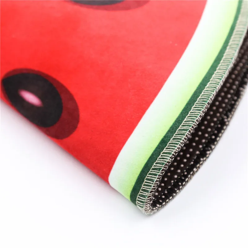 Креативный фруктовый ковер Детский для сидения круглый с 3D принтом кухонный