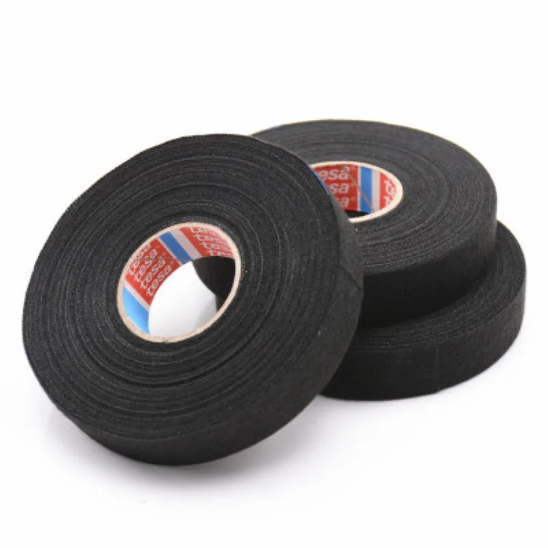 

1pcs 19mmX25m Car harness tape flannel tape engine compartment special car harness tape