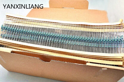 

1000pcs 2.2 ohm 1/4W 2.2R Metal Film Resistor 2.2ohm 0.25W 1% ROHS