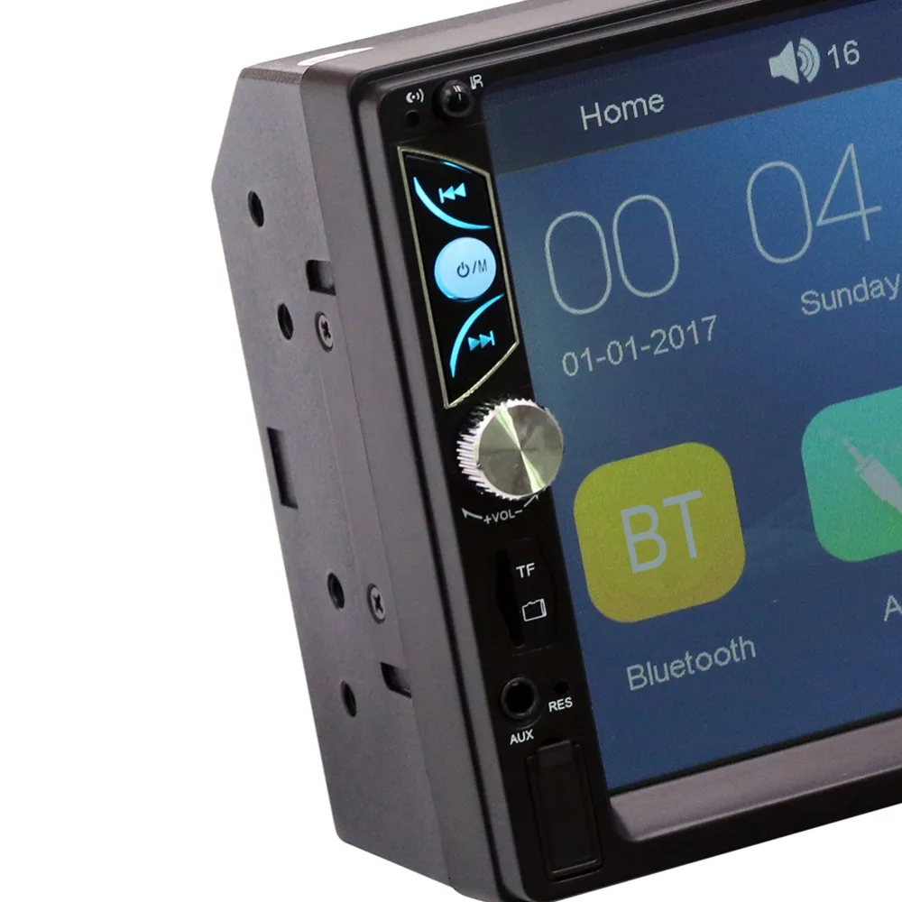 Автомагнитола 2 Din Mp5 плеер Bluetooth автомобильная аудиосистема свободные руки 2din