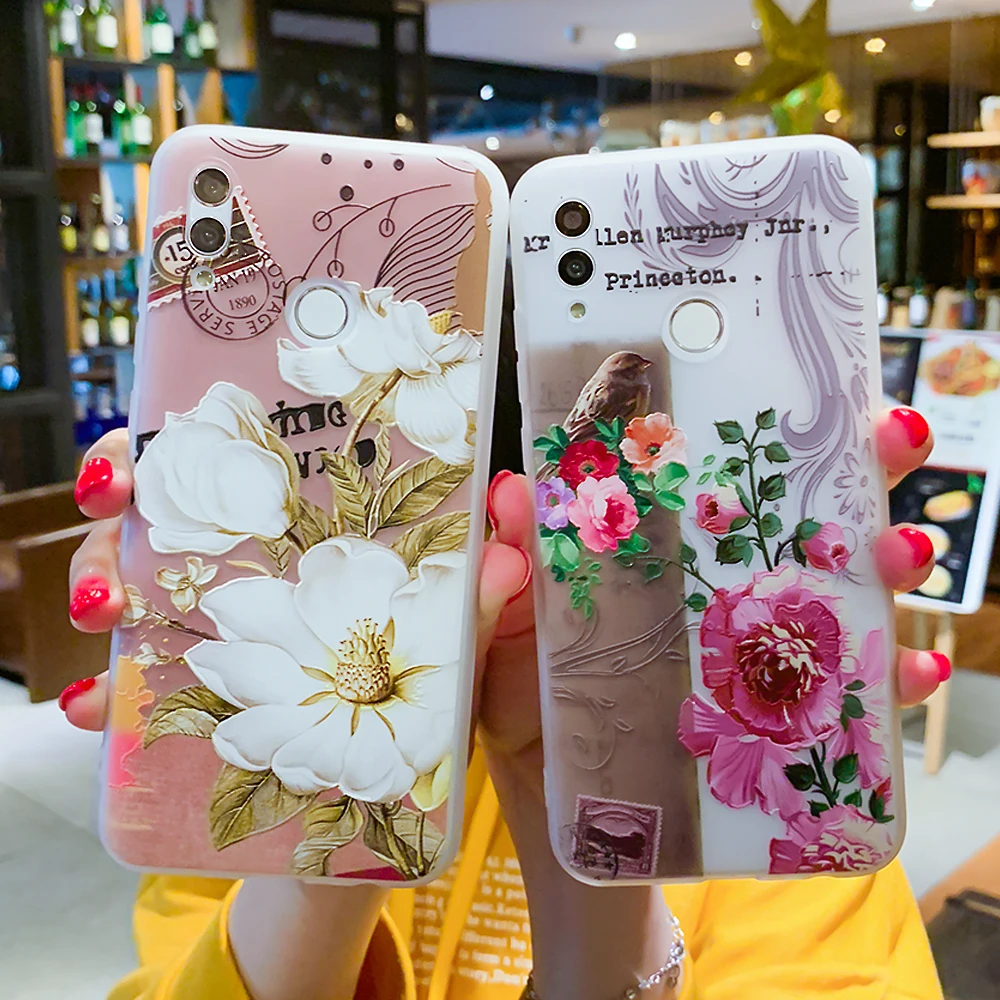 Чехол для Huawei P30 P20 P10 P9 P8 Mate 20 10 Lite Pro P Smart 2019 Honor 9 6X 7X Nova 2i Plus 3E 3D рельефный ТПУ чехол |