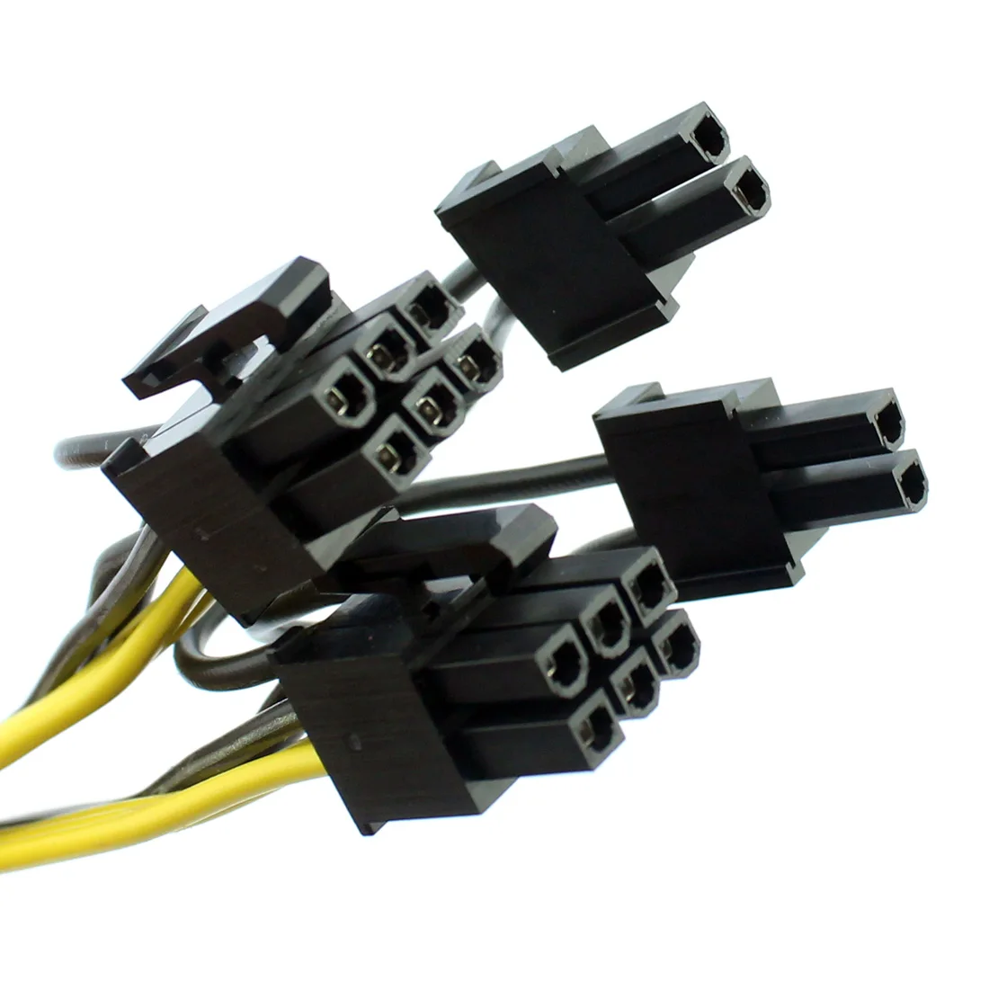 15 см UL 18AWG PCI-E 6-контактный разъем для Dual 8pin 6 + 2Pin y-сплиттер Кабель-адаптер питания