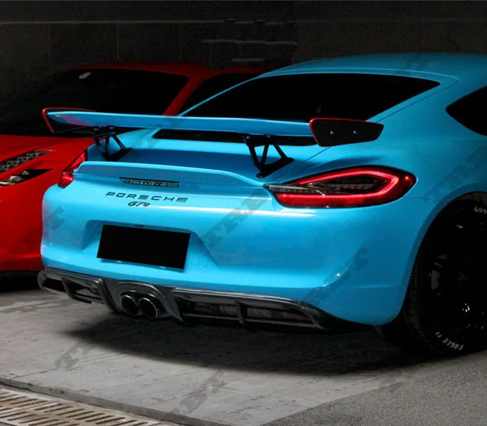 

Fit for Porsche Cayenne 981 Cayman Boxster carbon fiber tails wing spoiler