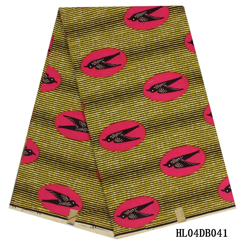 6yards per piece African real wax fabrics 100% cotton fabric ankara print african hollandais Free Shipping | Дом и сад