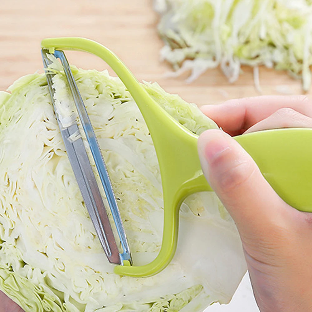 Stainless Steel Cabbage Slicer Vegetables Graters Wide Mouth Fruit Peelers Knife Potato Big Zesters Cutter Kitchen Gadgets | Дом и сад