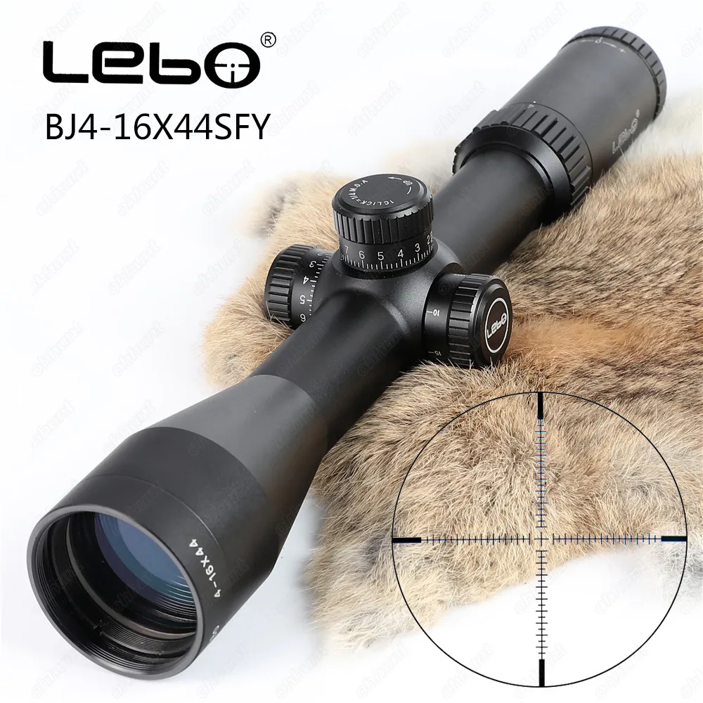 LEBO BJ 4 16X44 SFY первая фокальная плоскость винтовки прицелы Боковая регулировка