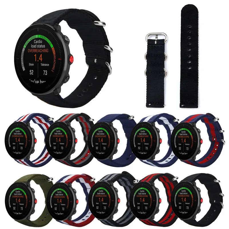 Для смарт-часов POLAR, нейлоновый наручный ремешок для POLAR vantageM, сменный Браслет для смарт-браслета POLAR vantage M