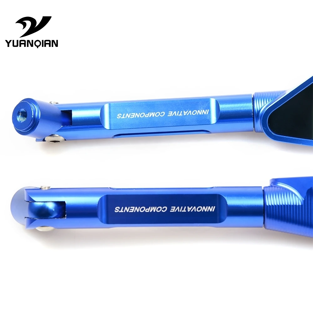 Новый Универсальный мотоцикла с ЧПУ Регулируемый заднего зеркала для Yamaha T-max 530