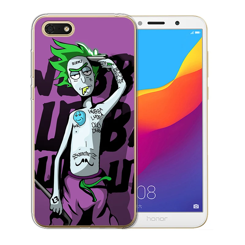 Luxury fashion Rick And Morty Phone Case Cover For Huawei Mate 20 Pro Lite Honor 6A 6X 7 7X 7C 7A 8 8X 9 10 funda shell capa |