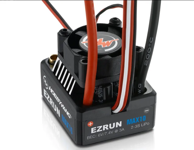 Настоящий Hobbywing EZRUN MAX10 60A водонепроницаемый ESC с 6 V/7 4 V BEC 2 3S Lipo контроллер скорости