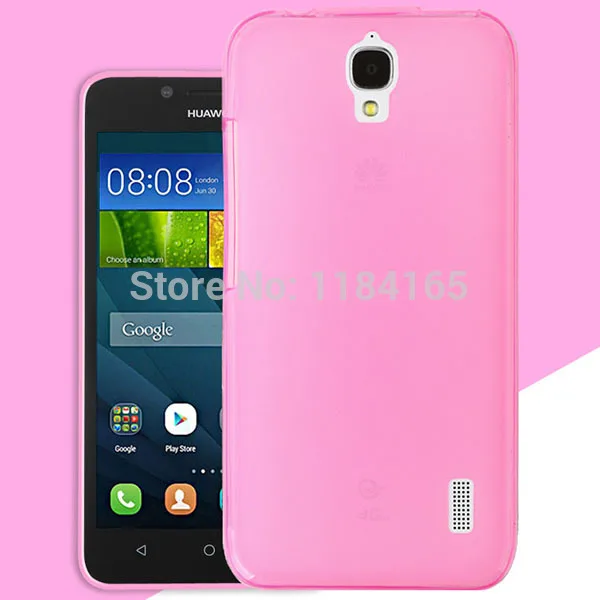 Case for HUAWEI Ascend Y560 / Y560-CL00/4.5 inch Quality Pudding Anti Skid Soft Silicone TPU Protection Skin Gel Cover |