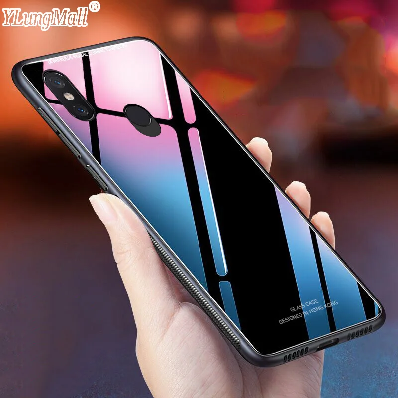 Чехол из закаленного стекла для Xiao mi Red Note 7 5 Plus 6A 5A 6 Pro Prime 4X Pocophone F1 9 8 SE MAX 3 A1 A2 Lite 6X 2S