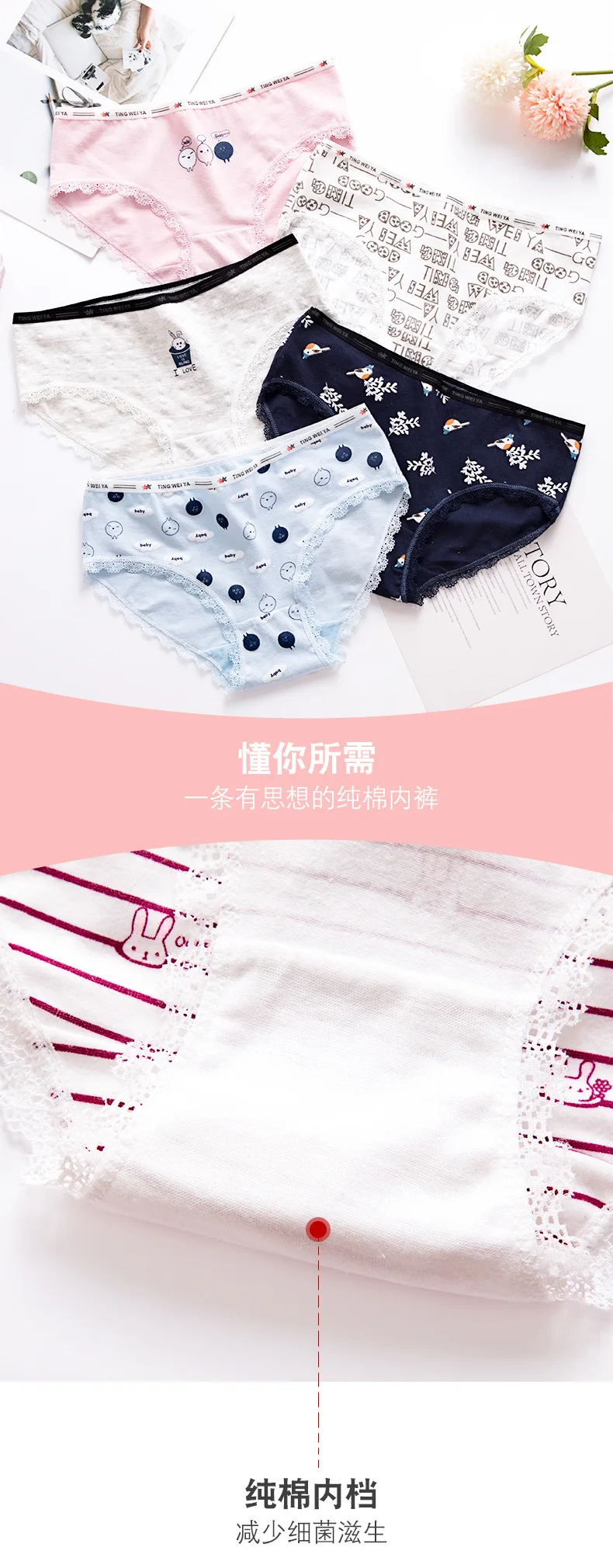 SP& CITY Новое милое хлопковое нижнее белье для женщин с героями мультфильмов Kawaii Мягкие Бесшовные трусики для менструации мягкое гигиеническое женское белье