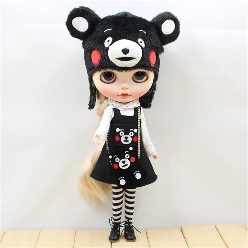 Одежда для 1/6 Блит Кумамон Стиль с Hat &amp Bag | Игрушки и хобби