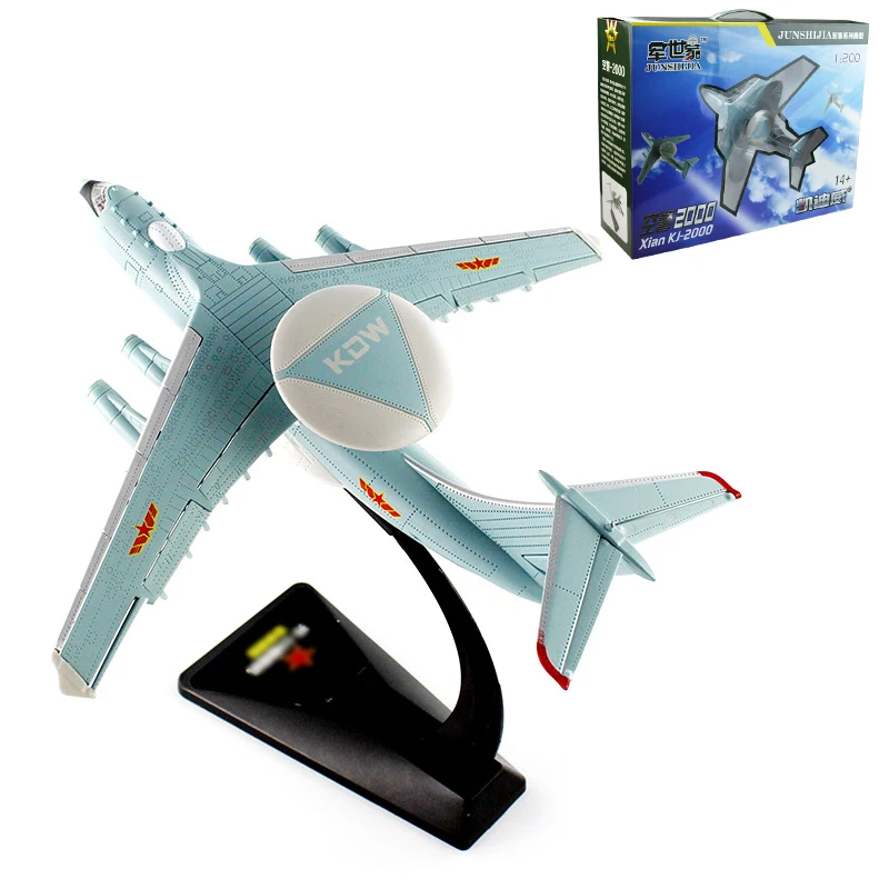 Сплав воздушной полиции 2000 раннее предупреждение модель самолета Военная серия
