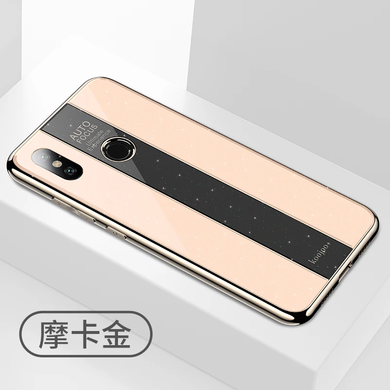 GOLD Для Xiaomi mi 9 чехол mi 9 чехол для телефона PC mi rror противоударный чехол с мягкой рамкой для Xiaomi mi 8 SE Lite Explorer Edition чехол s - Цвет: GOLD