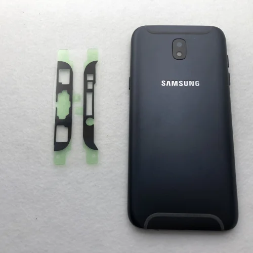 j530 Black Для samsung Galaxy J3 j5 j7 pro корпус средняя рамка Задняя крышка батареи j330 j530 j730 с кнопками громкости питания - Цвет: j530 Black