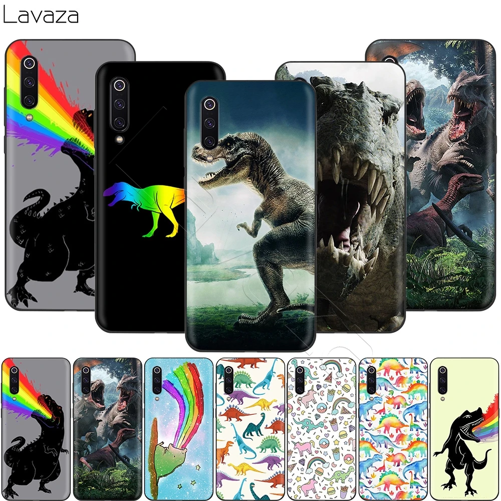 Радужный чехол Lavaza с динозавром для Xiaomi Redmi Note 8 8A 7 6 6A 5 5A 4 4X 4A Go Pro Plus Prime|Бамперы| |