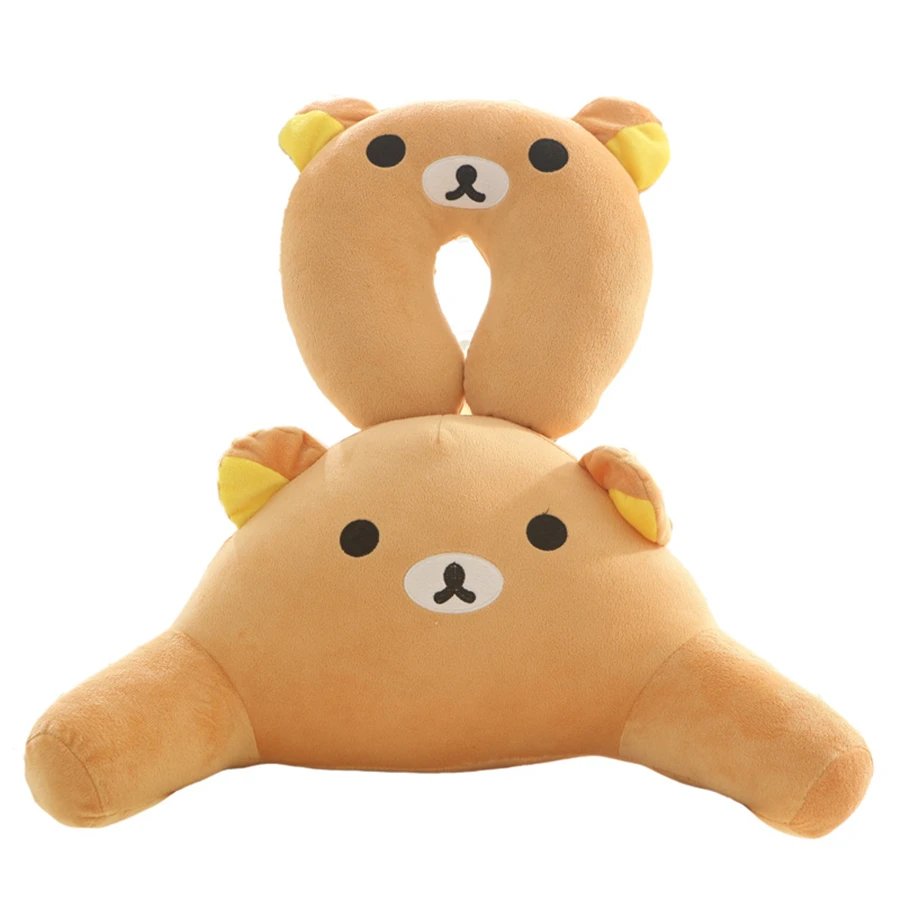 Подушка для шеи на талии в форме животного подушка поддержки спины интерьер