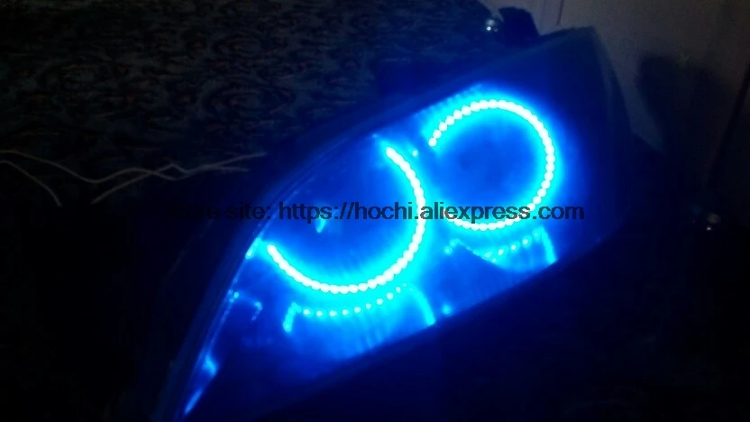 HochiTech отличные разноцветные кольца с гало RGB набор для стайлинга автомобиля