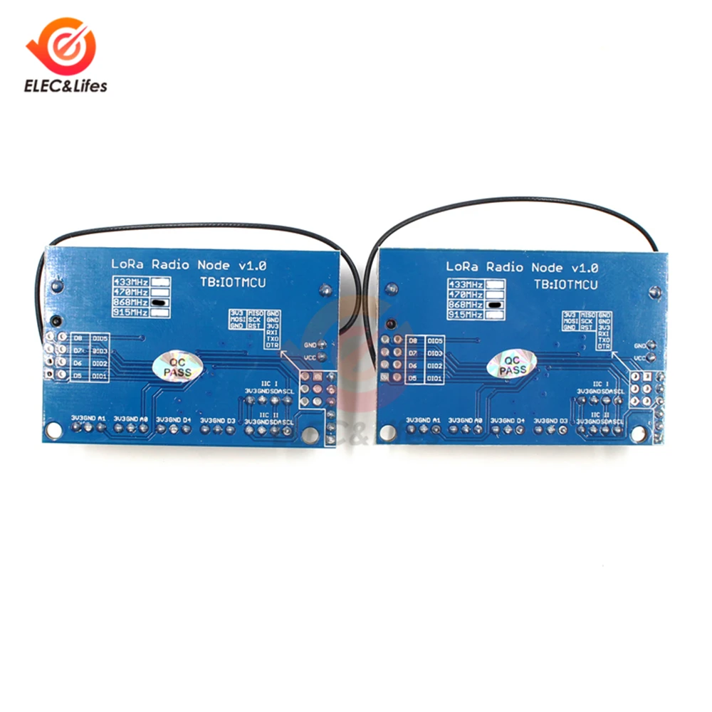 Радио узел LoRa RFM95 SX1276 868 МГц V1.0 IOT Lora модуль радиоприемника IPEX антенна для Arduino
