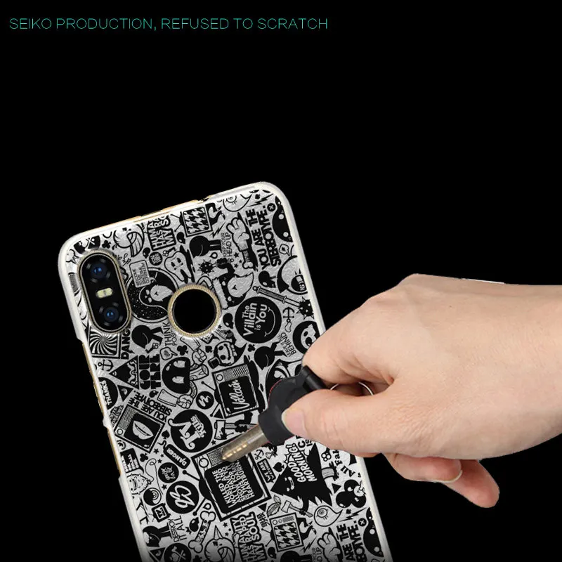 For Funda Ulefone S9 Pro Case 5.5&quot Cool Design Cartoon Printed Shell Luxury Hard Plastic Cover for Phone Cases |