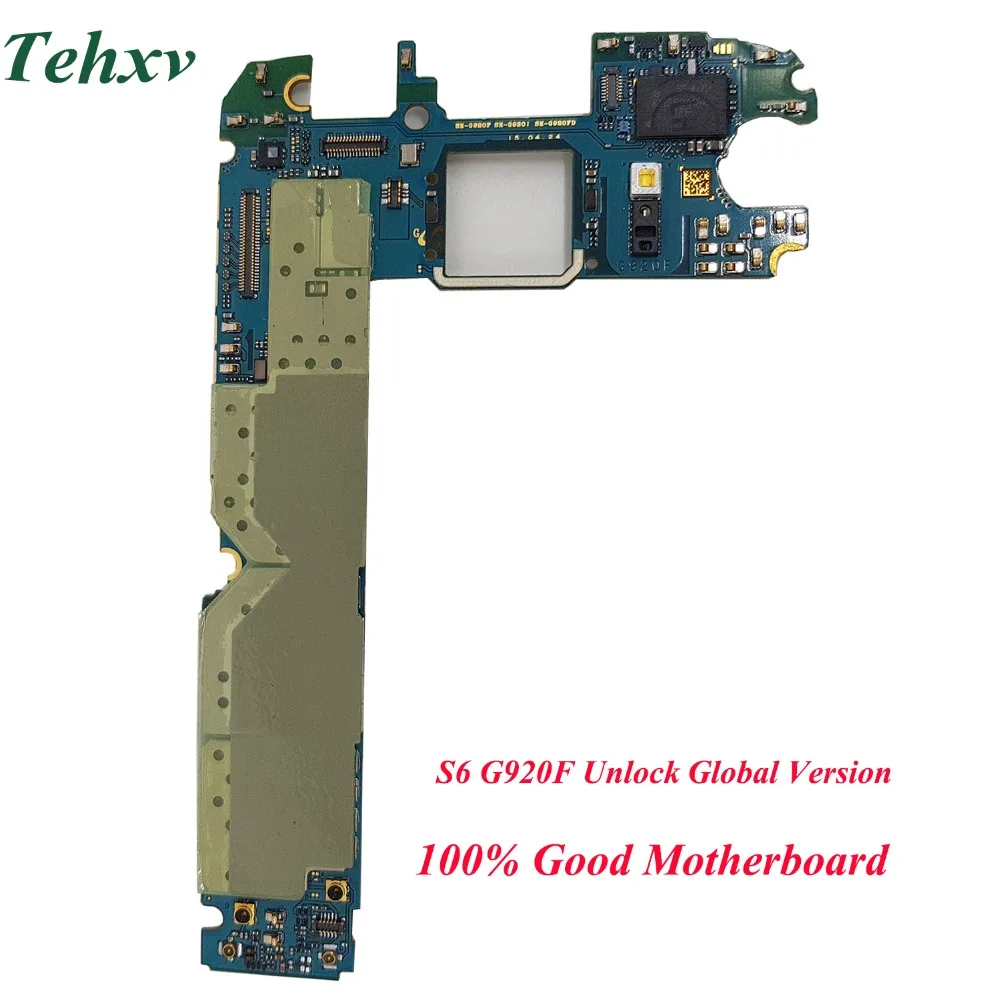 Tehxv оригинальная материнская плата для samsung Galaxy S6 G920F G920I разблокирован 32 GB/64
