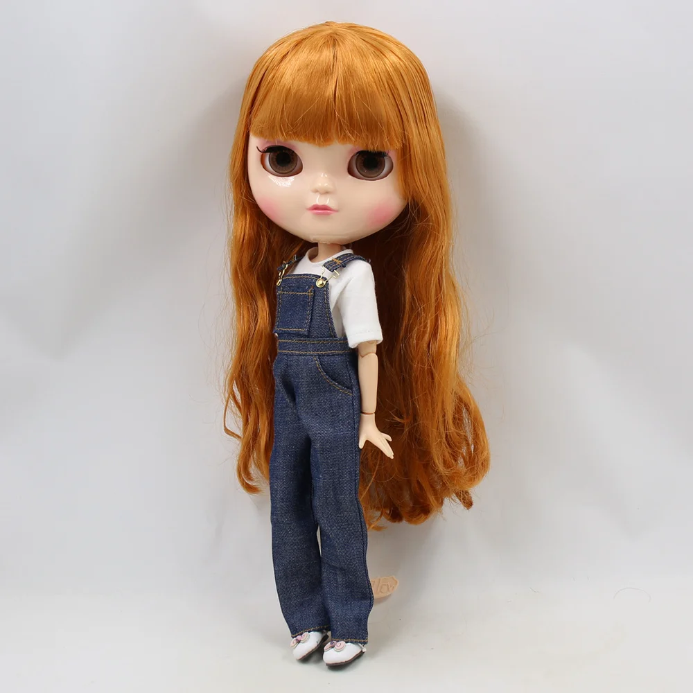 Кукла Blyth ICY DBS DollDBS 1/6 30 см Одежда BJD новый джинсовый комбинезон комплект для Нео