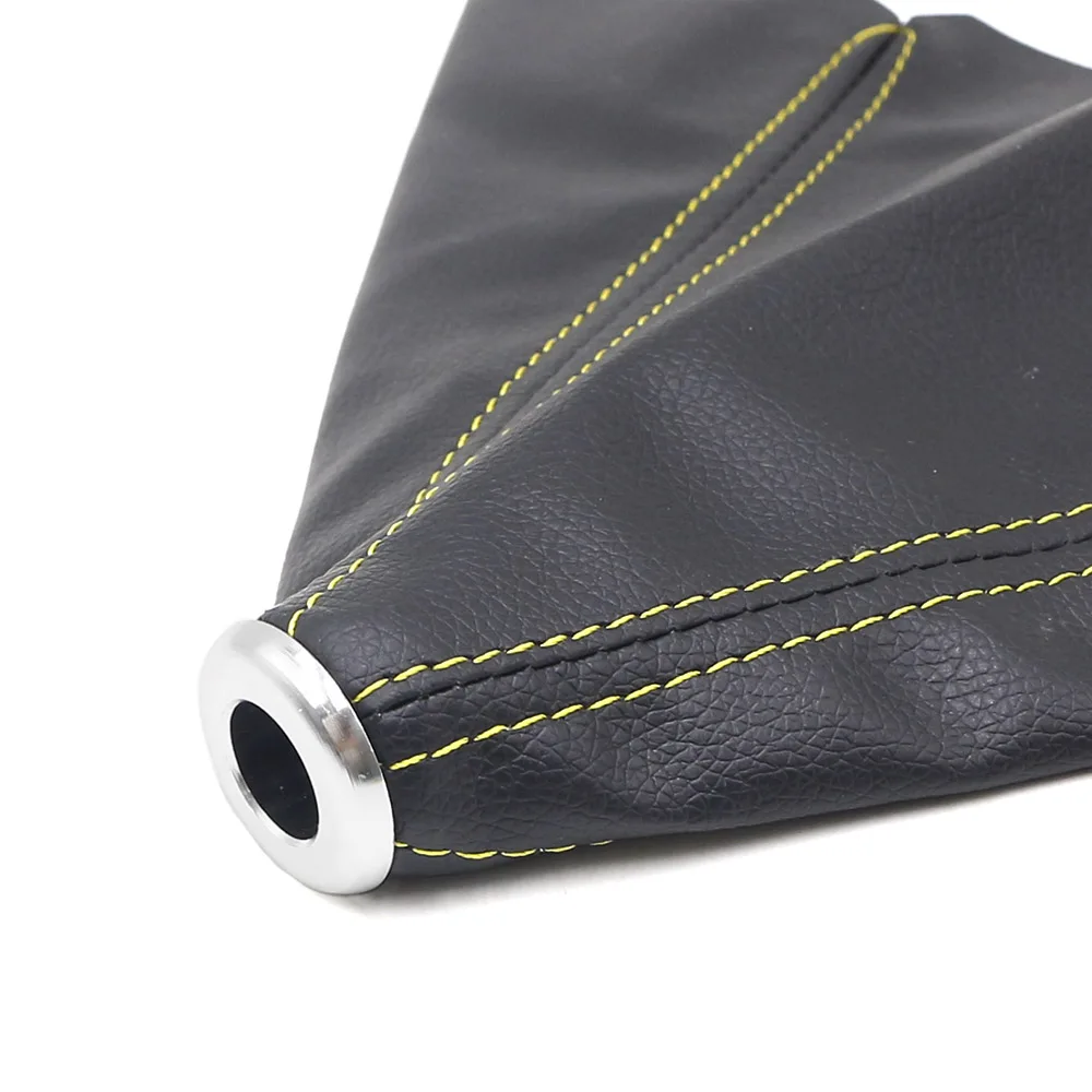 yellow line CNSPEED ПВХ ручная ручка переключения передач загрузки универсальный ручной автоматический автомобиль/Авто чехол для рычага переключения передач - Название цвета: yellow line
