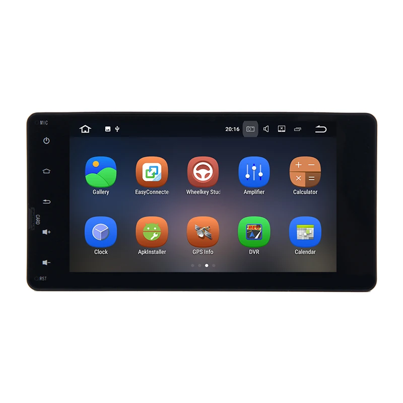 Aoluoya Android 7 1 2 Din автомобильный DVD плеер GPS навигация для Mitsubishi Pajero V93 V97 Outlander 2012 2015 Sport