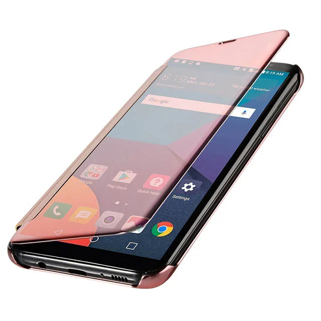 Чехол для samsung Galaxy S9 S8 плюс S5 S6 S7 край J3 J5 J7 A3 A5 A7 A8 Смарт очистить поверхность View Flip Cover