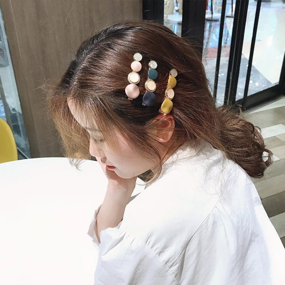 Женские заколки для волос M MISM Harajuku Macaron винтажные аксессуары в стиле INS матовые