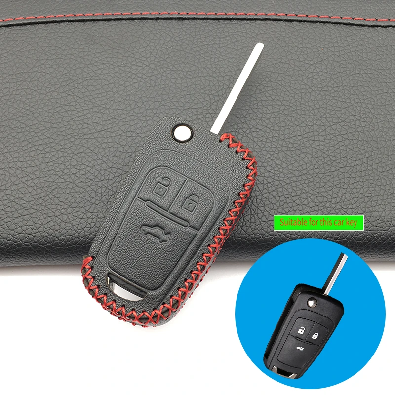Классический дизайн кожаный чехол для ключей Chevrolet Cruze fit Buick Opel Vauxhall Astra Corsa Antara Meriva