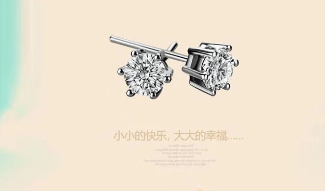 Красиво минималистичные серьги из циркона корейская мода универсальные