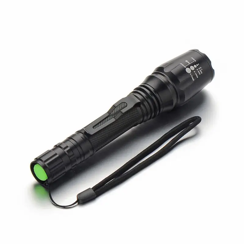 10 шт CREE XM-L T6 светодиодный фонарик Масштабируемые 18650 Тактический лагерь