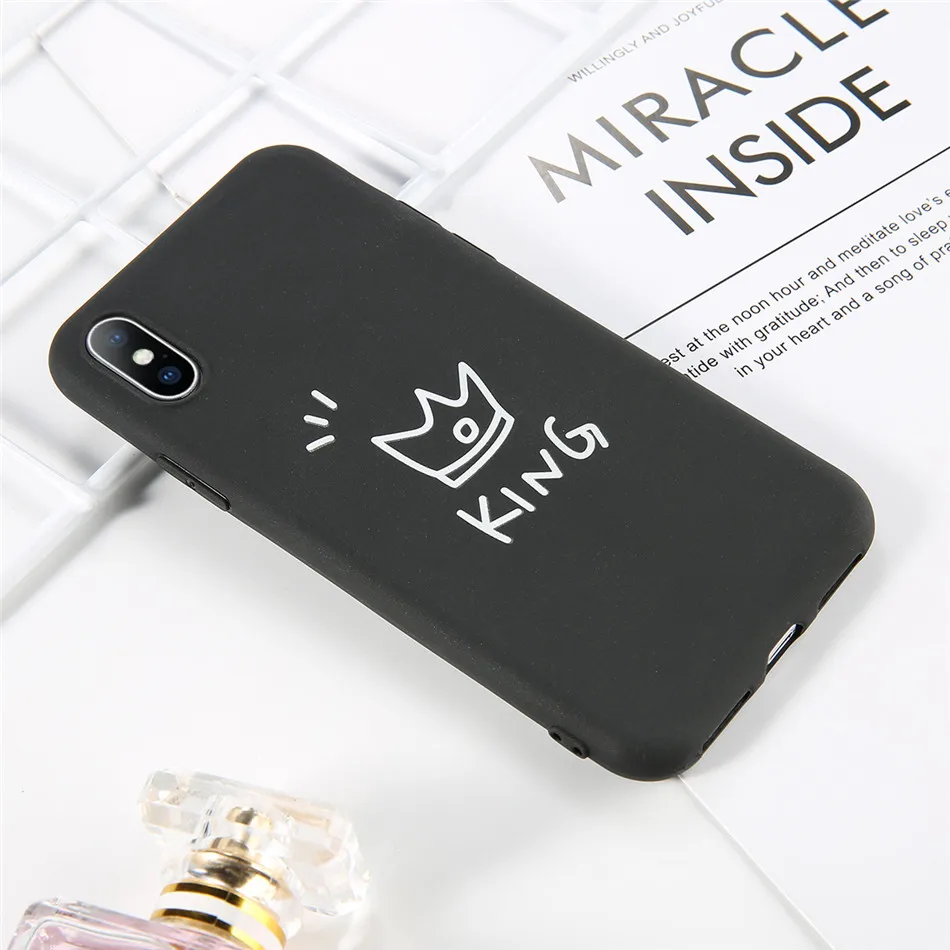 T13 USLION мягкий термополиуретановый светящийся чехол для телефона s для iPhone 7 8 6s Plus, светящийся Ультратонкий чехол для пары, чехол с сердечком для iPhone 11 Pro 7Plus - Цвет: T13