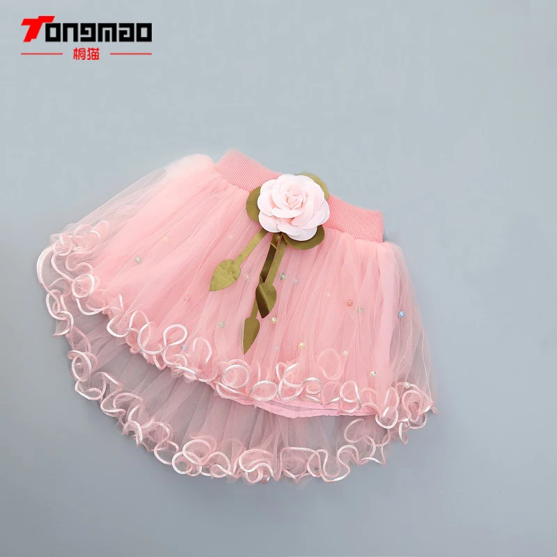 TONGMAO/Новая летняя детская одежда юбки для девочек Милая Короткая юбка принцессы