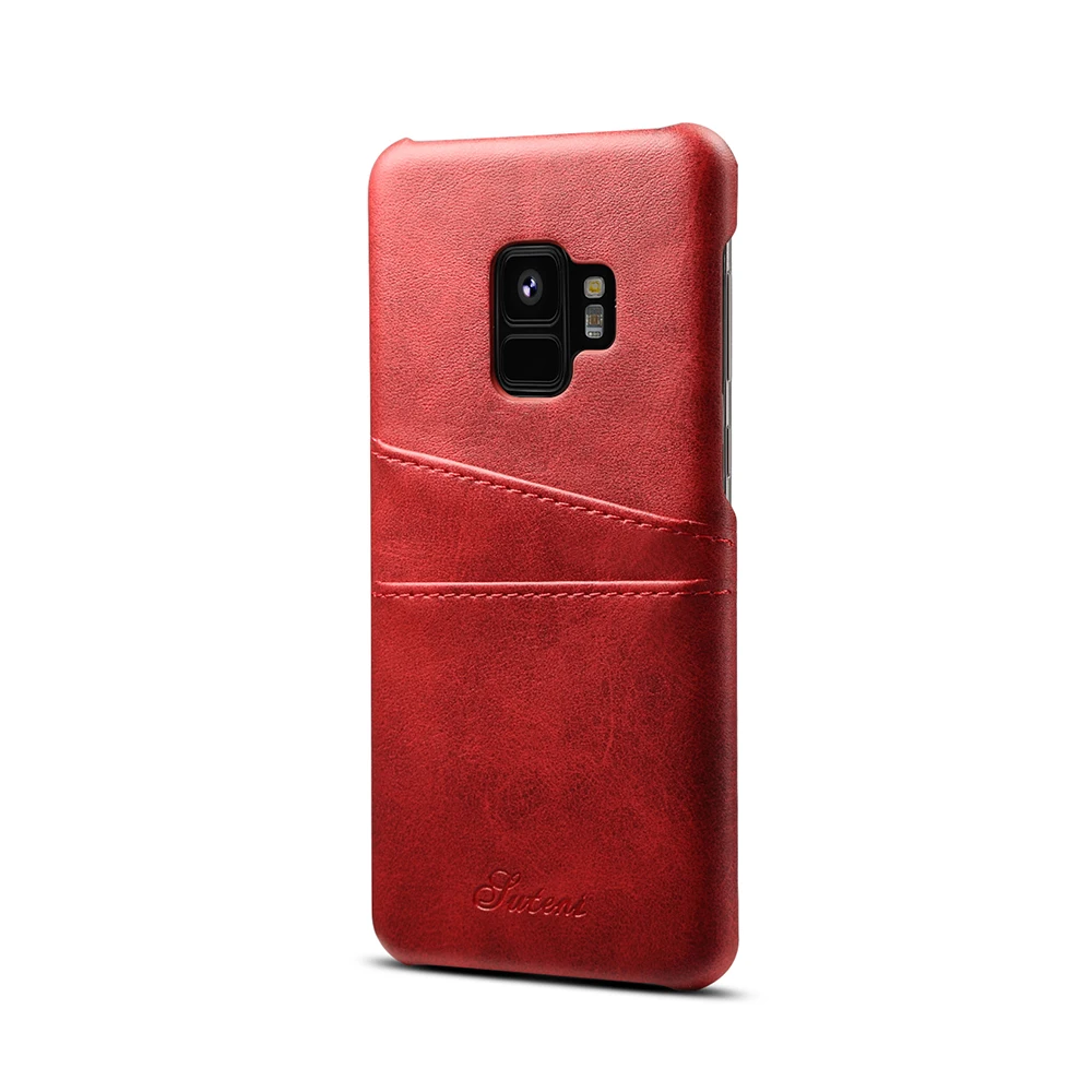 FORCA Элитный бренд кожа с карты случай мобильный телефон оболочки Coque для samsung S9