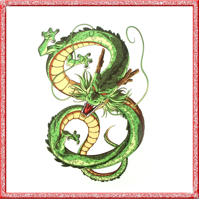 Dragon ball Shenron Clothe патчи термопечати передачи железные Стикеры-на DIY ручной работы украшение аппликация для джинсовых пальто E0174