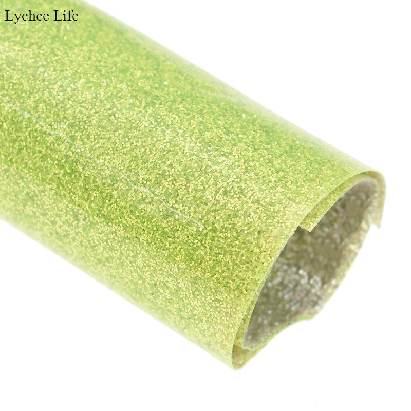 Lychee Life Высококачественная блестящая двухсторонняя A4 ПВХ ткань прочная стежка