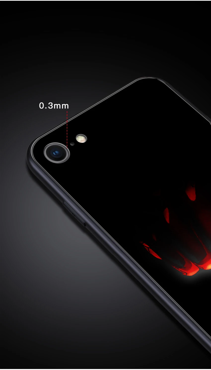 Mofi умный светодиодный светящийся чехол для телефона для Apple iPhone 7 8 Plus чехол s задняя крышка чехол с животными роскошный Силиконовый Модный персонаж