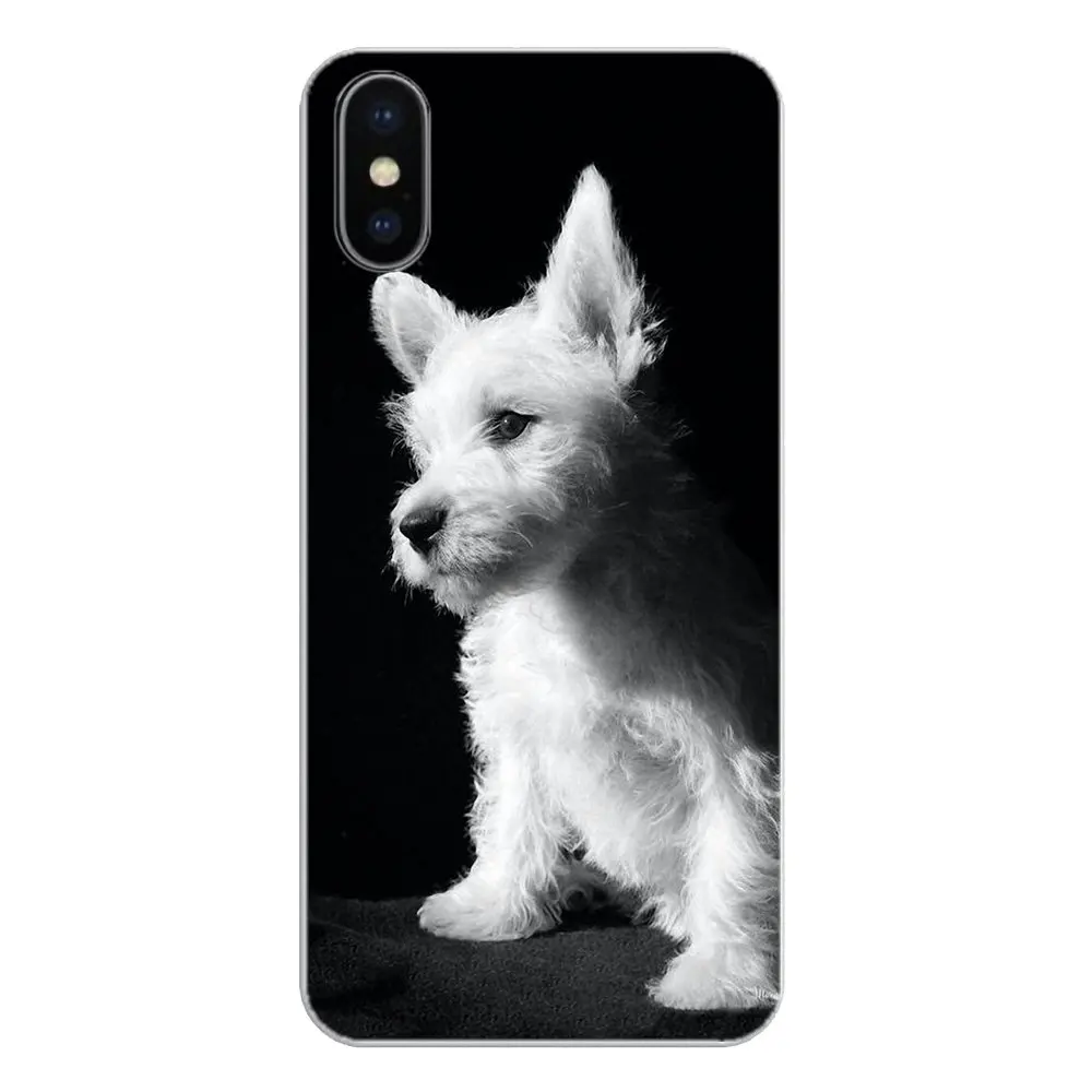 Силиконовый чехол для телефона iPod Touch iPhone 4 4S 5 5S 5C SE 6 6S 7 8 X XR XS Plus MAX I Love My Westie dog puppies