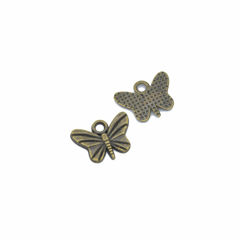 

125pcs Butterfly Charms DIY Jewelry Making Pendant Fit Bracelets Necklaces Earrings Handmade Crafts